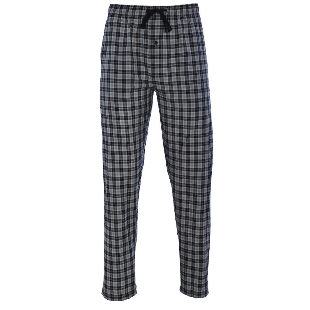 Hanes Men’s 3-Pack Plaid Pajama Pants – Dark Navy – XL (40-42) – Good Condition
